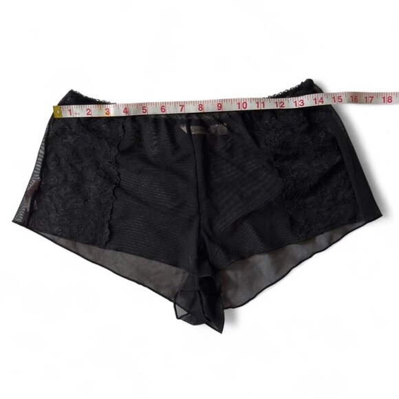 Sexy Sheer Black Lingerie Short - Picture 4 of 4